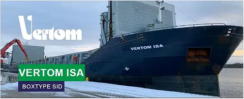 MV Helene H II på sjøen